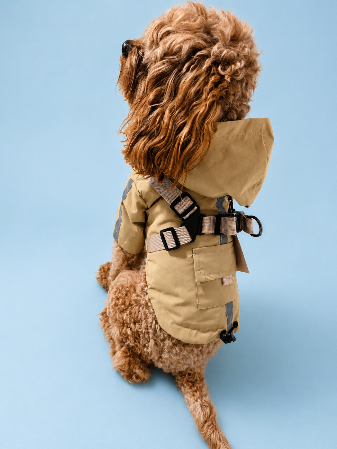 Pet All-Weather Zip Raincoat