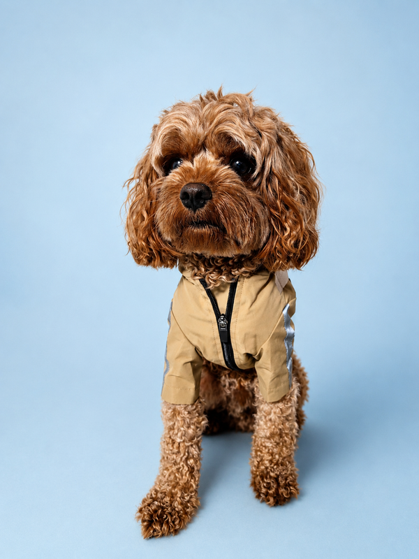 Pet All-Weather Zip Raincoat