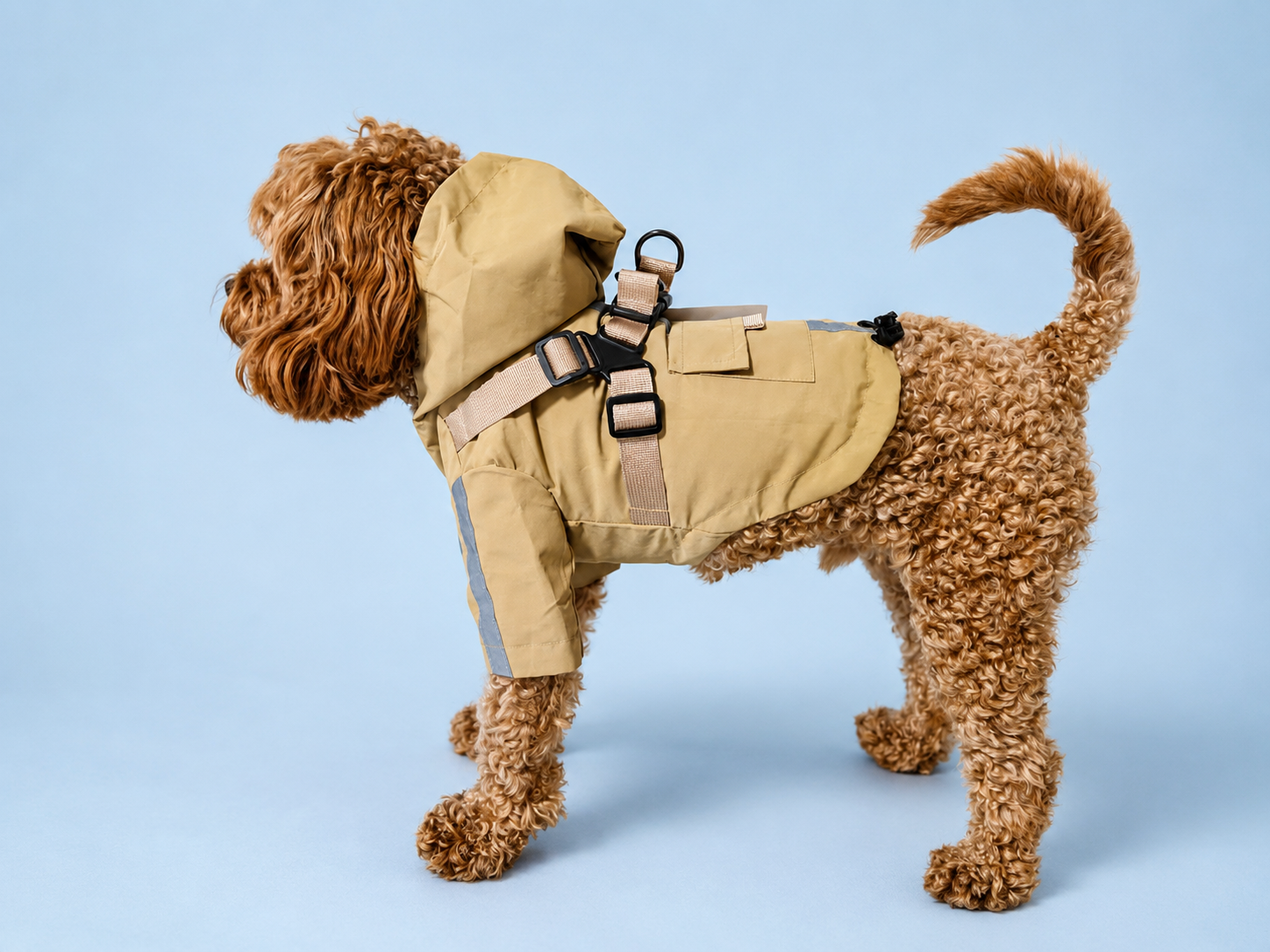 Pet All-Weather Zip Raincoat